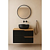 Futurbath Mueble de lavabo Marina (L x An x Al: 45 x 60 x 55 cm, Negro, Melamina) | BAUHAUS