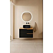 Futurbath Mueble de lavabo Marina (L x An x Al: 45 x 60 x 55 cm, Negro, Melamina) | BAUHAUS