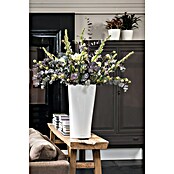 Lechuza Pflanzsäule rund Delta Premium (Ø x H: 29 x 56,5 cm, Kunststoff, Weiß) | BAUHAUS
