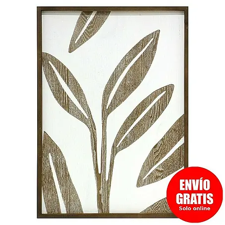 Cuadro de madera Floral 3