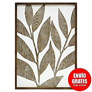 Cuadro de madera Floral 2 (Floral, An x Al: 50 x 70 cm, 1 pzs.)