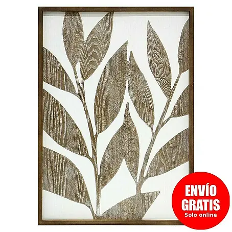 Cuadro de madera Floral 2
