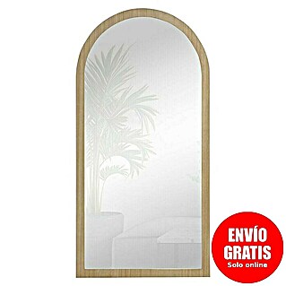 Espejo de pared Arco (58 x 118 cm, Roble)
