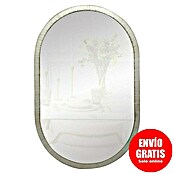Espejo de pared Ovalado (45 x 70 cm, Plata betún) | BAUHAUS