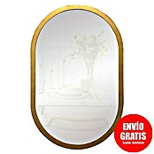 Espejo de pared Ovalado (45 x 70 cm, Oro) | BAUHAUS