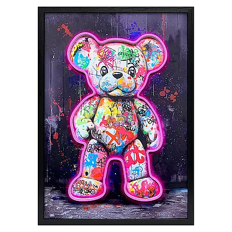 ProArt  Cuadro Neon Art Oso de Peluche