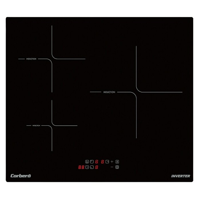Corberó Placa de inducción CCIM3362 (Número de fogones de inducción: 3 ud., Vidrio) | BAUHAUS