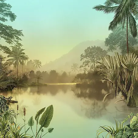 Komar  Fototapete Tropical
