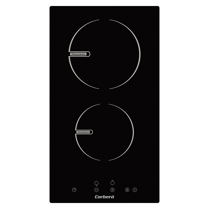 Corberó Placa de cocción vitrocerámica CCVG205D (Número de fogones estándar: 2 ud.) | BAUHAUS