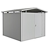 Biohort Gerätehaus Panorama (Silber Metallic, 2,78 x 2,73 m, Einzeltür)