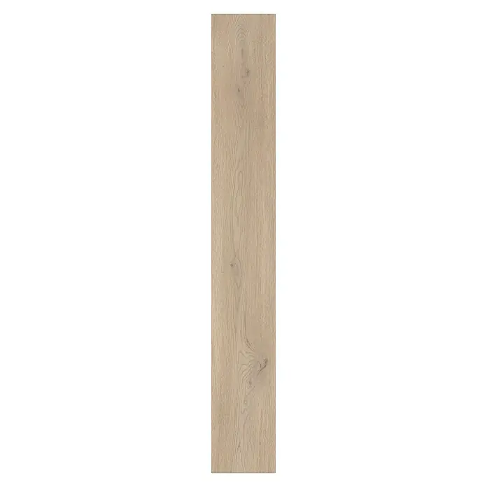 LOGOCLIC Edition Laminat - Twilight Oak, Landhausdiele, 1.288 x 245 x 8 mm - Helle Holzdiele mit natürlicher Maserung und Ästen.