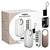 Aqara Cerradura electrónica U200 (Manejo: Huella dactilar, código de acceso, smartphone, Apto para: Puertas, Blanco) | BAUHAUS