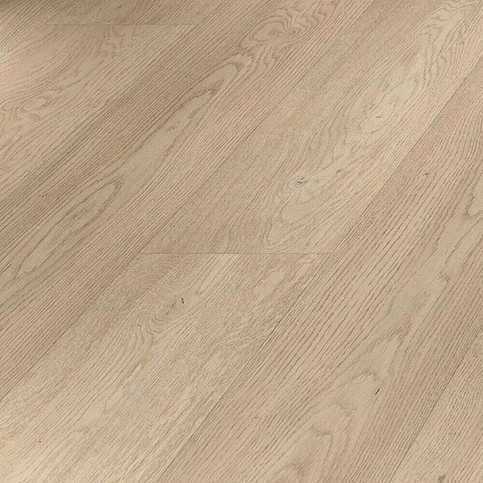 LOGOCLIC Edition Laminat - Twilight Oak, Landhausdiele, 1.288 x 245 x 8 mm - Helle Holzoptik-Bodenbelag mit ausgeprägter Maserung.