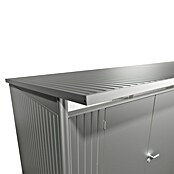 Biohort Gerätehaus (Silber Metallic, Doppeltür)