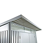 Biohort Gerätehaus (Silber Metallic, Doppeltür)
