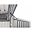 Biohort Gerätehaus (Quarzgrau Metallic, Doppeltür)