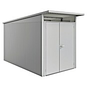 Biohort Gerätehaus (Silber Metallic, Doppeltür)