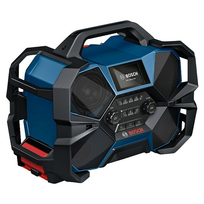 Bosch Professional AMPShare 18V Radio za gradilište na bateriju GPB 18VH-6 SRC  (18 V, 87,5 – 108 MHz (UKW/FM)) | BAUHAUS