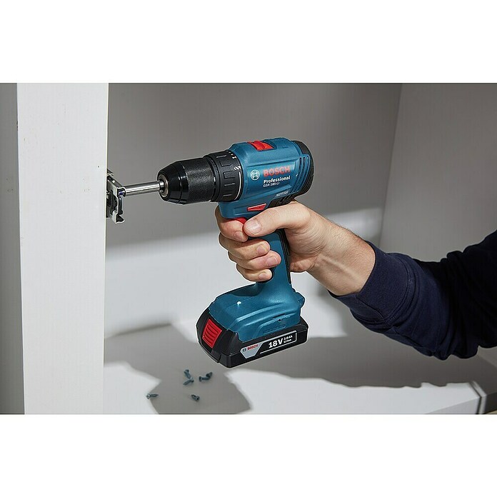 Bosch Professional Akumulatorski vrtalni vijačnik GSR 185-LI SOLO  (18 V, Brez baterije, 50 Nm) | Akumulatorski vijačniki in vrtalniki | Vrtalniki in vijačniki | Stroji | Orodja in stroji | Izdelki | BAUHAUS