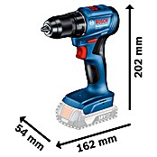 Bosch Professional Akumulatorski vrtalni vijačnik GSR 185-LI SOLO  (18 V, Brez baterije, 50 Nm) | Akumulatorski vijačniki in vrtalniki | Vrtalniki in vijačniki | Stroji | Orodja in stroji | Izdelki | BAUHAUS