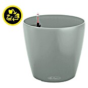 Lechuza Classico Pflanztopf Eco (Außenmaß (Ø x H): 34,5 x 32,5 cm, Kunststoff, Hellgrau) | BAUHAUS