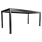 Biohort Pergola Lamellenpavillon Gr. 6 (B x T: 608 x 312 cm, Dunkelgrau Metallic, Material Gestell: Stahl) | BAUHAUS
