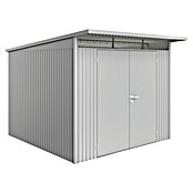 Biohort Gerätehaus (Silber Metallic, Doppeltür)