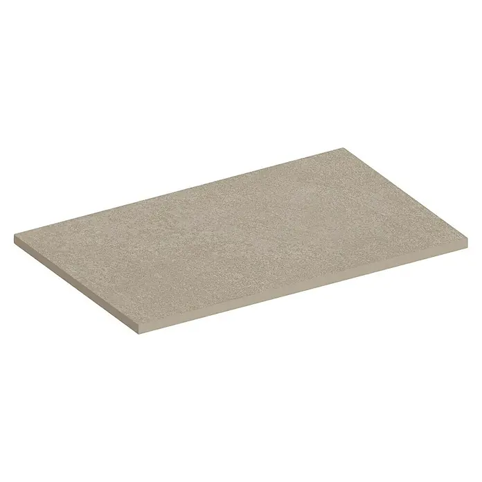 Atlas Concorde Solution Feinsteinzeugfliese Lexington - 30 x 60 cm, Dusty, Matt - Hellbeigefarbene, texturierte Rechteckfliese.