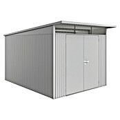 Biohort Gerätehaus (Silber Metallic, Doppeltür)