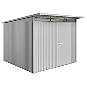 Biohort Gerätehaus (Silber Metallic, Einzeltür)