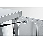 Biohort Mülltonnenbox Alex (L x B x H: 88 x 80 x 129 cm, Dunkelgrau Metallic) | BAUHAUS