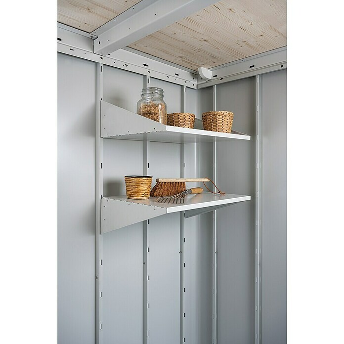Biohort Regal-Set (44,5 x 56 x 17,3 cm, Passend für: Biohort Geätehaus NEO, 2 Stk.) | BAUHAUS