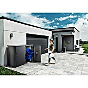 Biohort Mülltonnenbox Alex (L x B x H: 88 x 80 x 129 cm, Dunkelgrau Metallic) | BAUHAUS