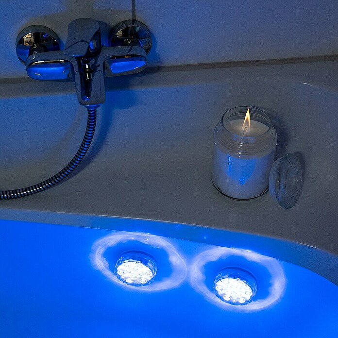 LED svetilka za bazen  (Premer: 7 cm, Brezbarvno, LED, RGB) | 3111 - Akkuleuchte dekorativ | CAJB - Outdoorleuchten Akku | CAJ - Outdoorleuchten | CA - Beleuchtung | C - Elektro | BAUHAUS