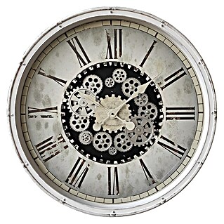 Globo Wanduhr Lorena (Weiß, Durchmesser: 760 mm)