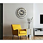 Globo Wanduhr Lorena (Weiß, Durchmesser: 760 mm) | BAUHAUS