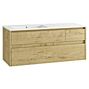 Mueble de lavabo Emma izquierda (L x An x Al: 45 x 120 x 50 cm, Nogal) | BAUHAUS