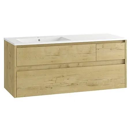 Mueble bajo de lavabo Emma izquierda