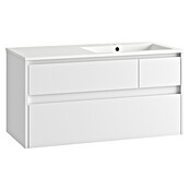 Mueble de lavabo Emma derecha (L x An x Al: 45 x 100 x 50 cm, Blanco Mate) | BAUHAUS