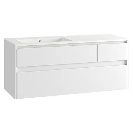 Mueble bajo de lavabo Emma izquierda