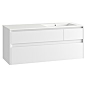 Mueble de lavabo Emma derecha (L x An x Al: 45 x 120 x 50 cm, Blanco Brillo) | BAUHAUS