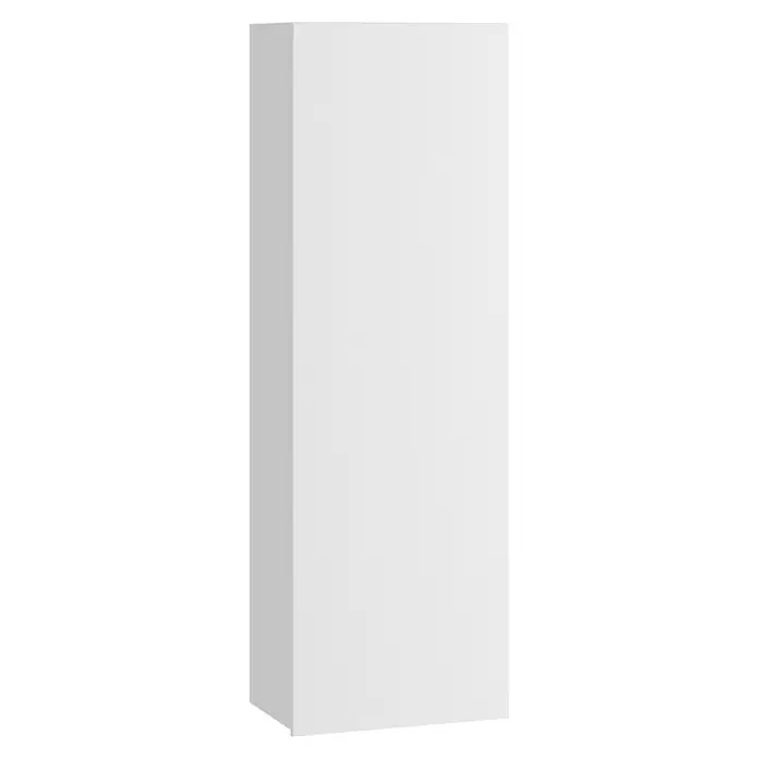 Armario colgante de baño de baño Iris/Emma/Rose - L x An x Al: 25 x 35 x 110 cm, Blanco brillo, Específico para: Muebles Irirs / Emma / Rose - Caja de producto rectangular blanca.