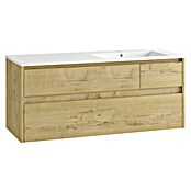 Mueble de lavabo Emma derecha (L x An x Al: 45 x 120 x 50 cm, Nogal) | BAUHAUS