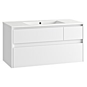 Mueble de lavabo Emma (L x An x Al: 45 x 100 x 50 cm, Blanco Brillo) | BAUHAUS
