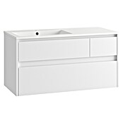 Mueble de lavabo Emma izquierda (L x An x Al: 45 x 100 x 50 cm, Blanco) | BAUHAUS