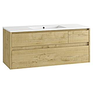 Mueble de lavabo Emma (L x An x Al: 45 x 120 x 50 cm, Nogal)