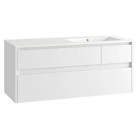 Mueble bajo de lavabo Emma derecha