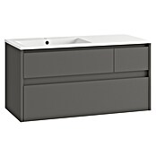 Mueble de lavabo Emma izquierda (L x An x Al: 45 x 100 x 50 cm, Gris) | BAUHAUS