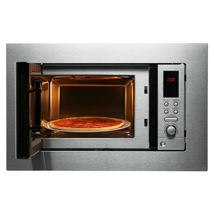 Respekta Einbau-Mikrowelle Nadia MW800 (Max. Leistung: 800 W, 20 l, Silber) | BAUHAUS