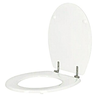 Poseidon WC-Sitz Argos (MDF, Weiß, Ohne Absenkautomatik)